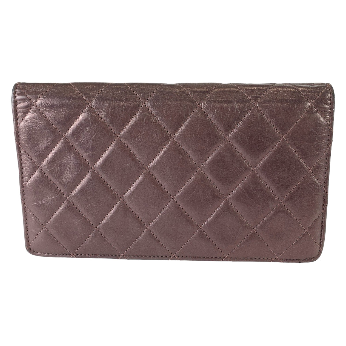 Chanel 2.55 Matelasse Lambskin Long Wallet