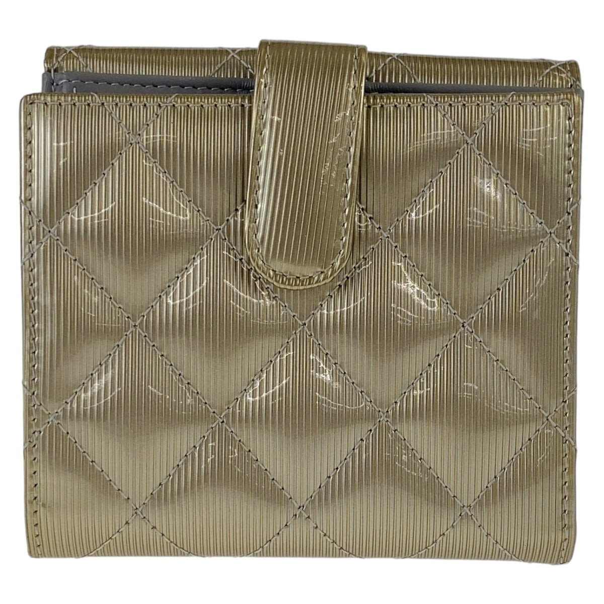 Chanel Matelasse Coco Mark Compact Wallet