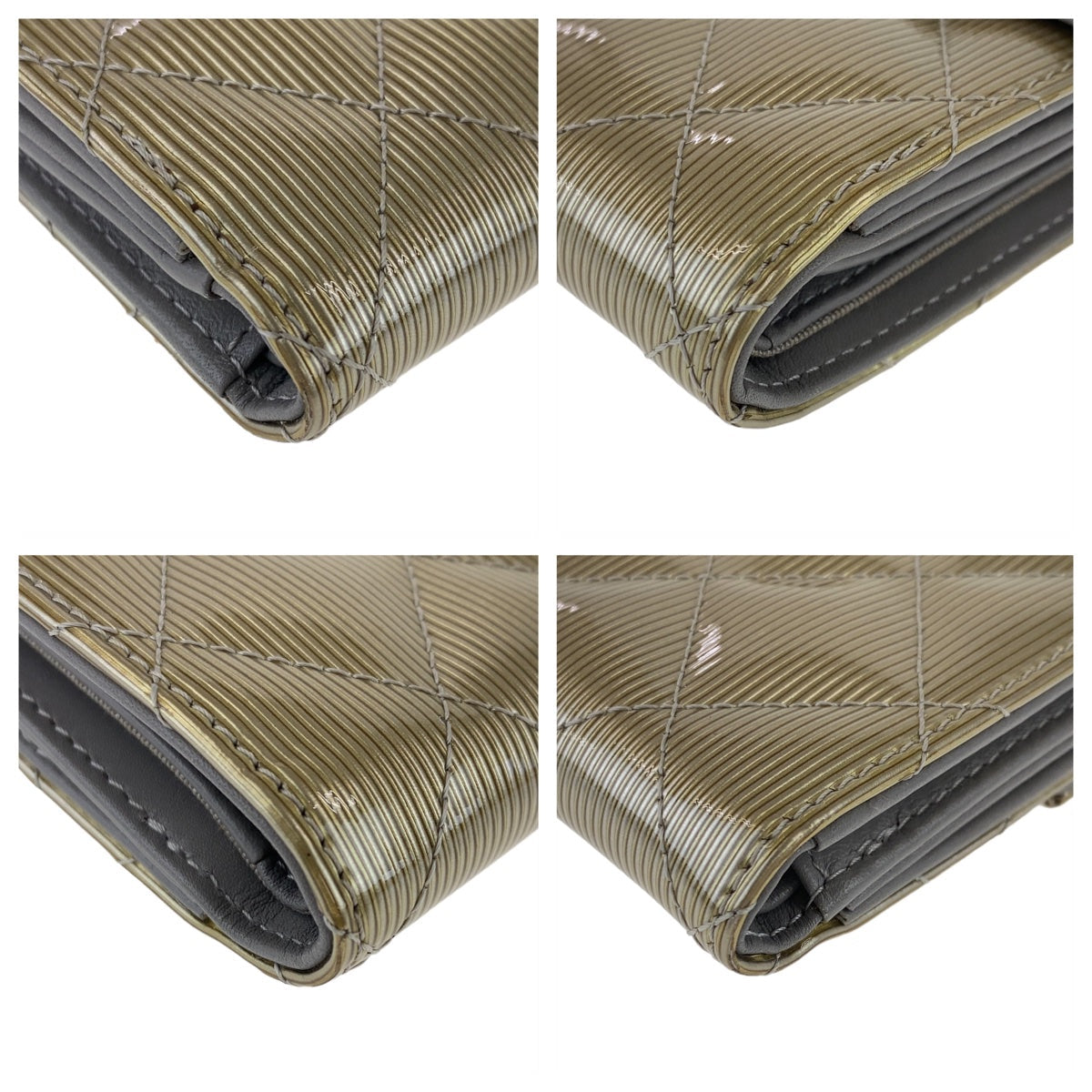 Chanel Matelasse Coco Mark Compact Wallet