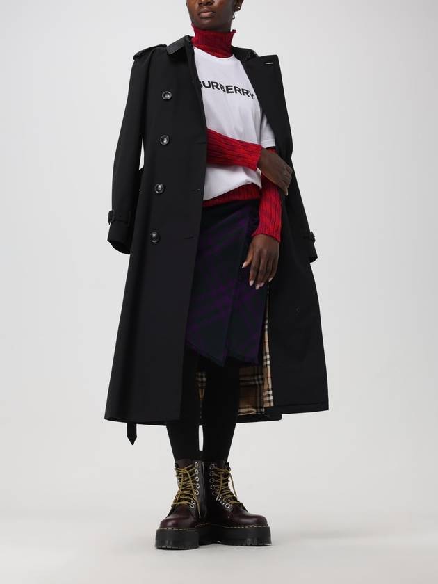 Burberry Waterloo Trench Coat Black