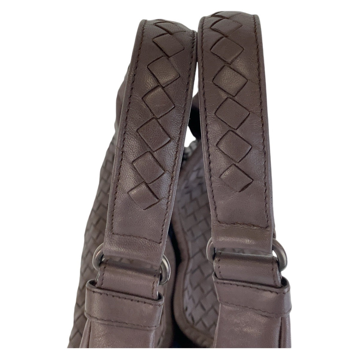 Bottega Veneta Brown Leather Hobo Shoulder Bag