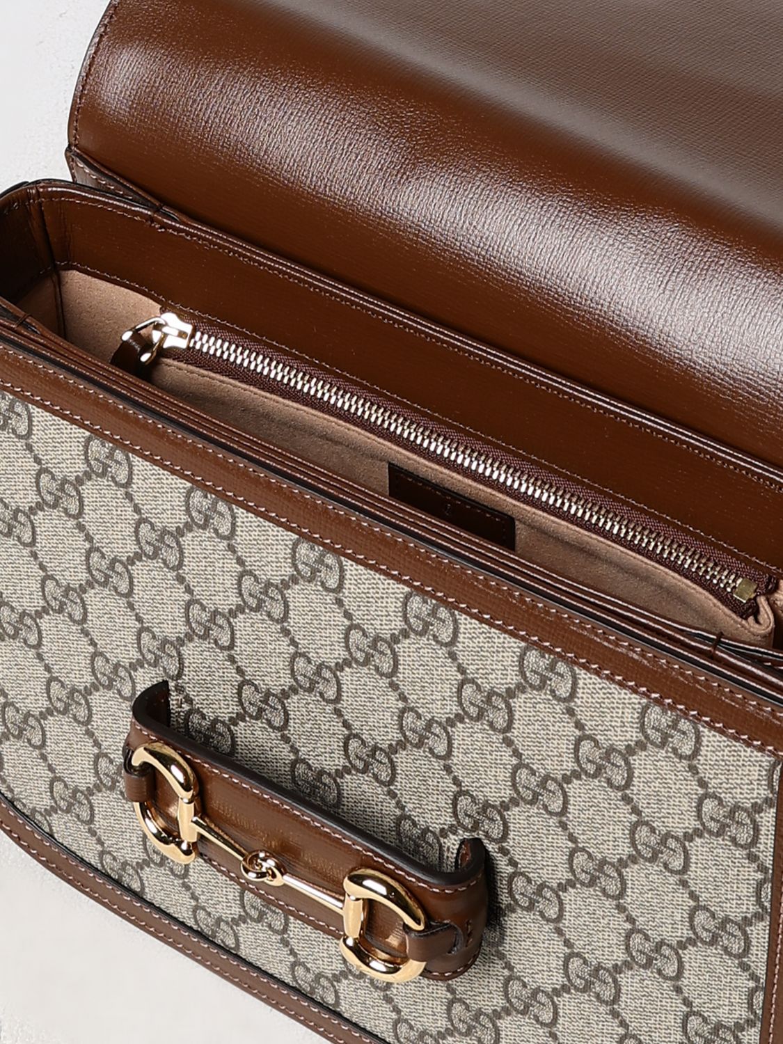 Gucci Shoulder Bag Woman Beige Woman