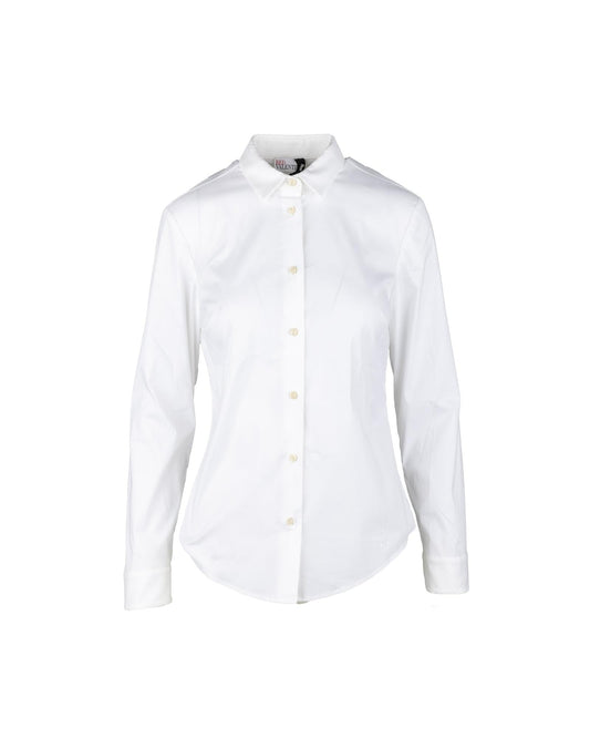 Valentino Garavani Classic Cotton Poplin Shirt Women White | White Tops One Size Fits All white | white