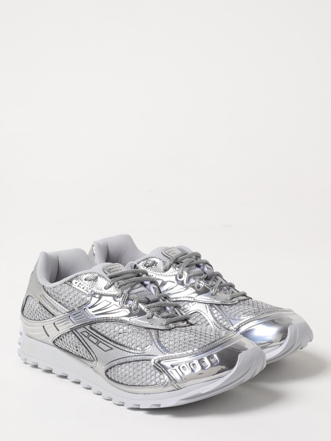 Bottega Veneta Sneakers Woman Silver