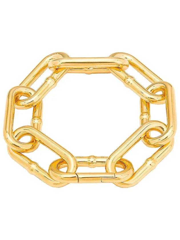 Bottega Veneta Bold Chain Link Bracelet Gold