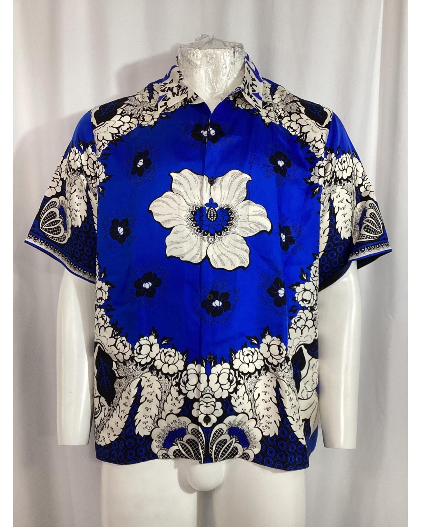 Valentino Garavani Floral Print Silk Shirt Men Multicolor | Multicolor