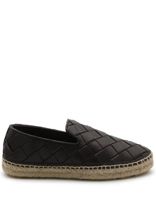 Bottega Veneta Jack Intrecciato Leather Espadrille Fondant