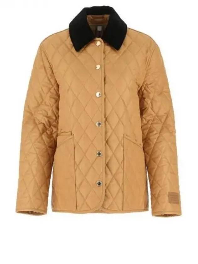 Burberry Dranefel Quilted Jacket Camel