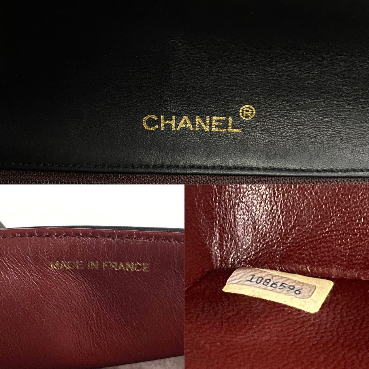 Chanel CC Matelasse Flap Top Handle Bag  Leather Handbag in New Condition