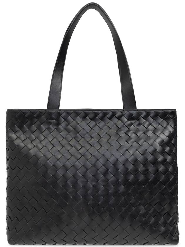 Bottega Veneta 24 F W Bottega Veneta Small Interciato Zipper Tote Bag 795628 V2HL18803 B0011169852