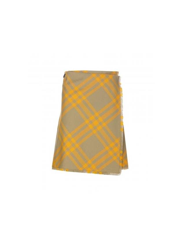 Burberry Check KILT Skirt 8077203 B7363 B0010785421