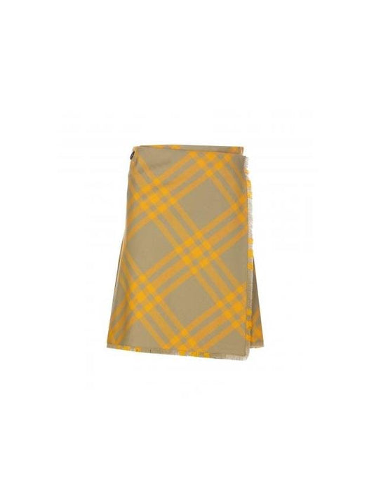 Burberry Check KILT Skirt 8077203 B7363 B0010785421