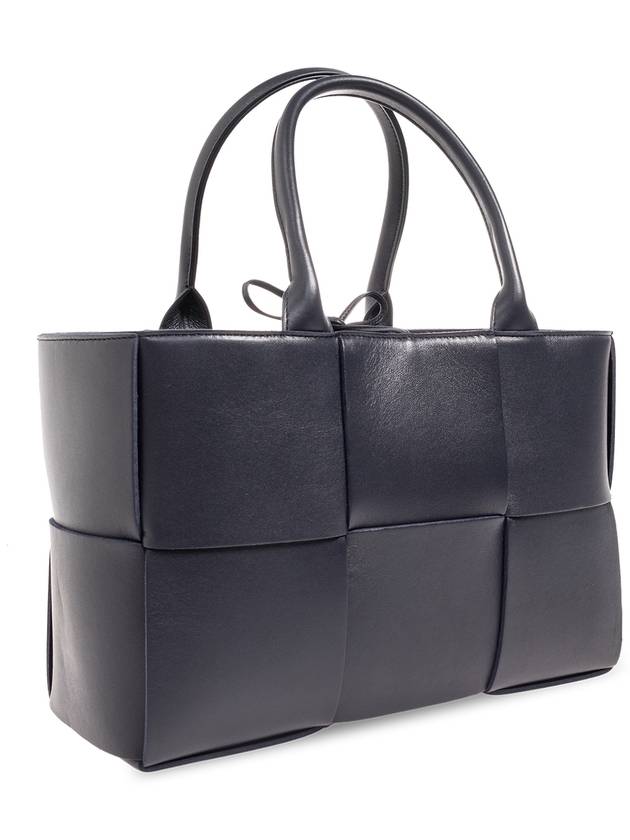 Bottega Veneta Arco Intrecciato Small Tote Bag Black