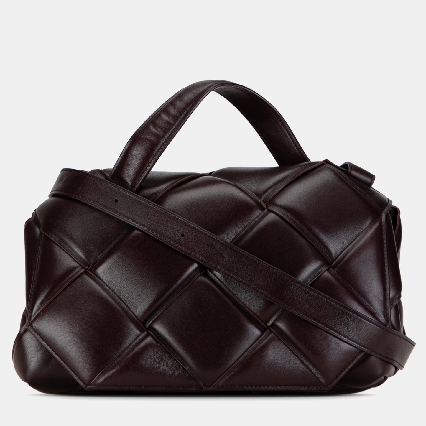 Bottega Veneta Maxi Intrecciato Padded Top Handle Bag