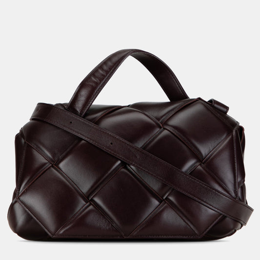 Bottega Veneta Maxi Intrecciato Padded Top Handle Bag