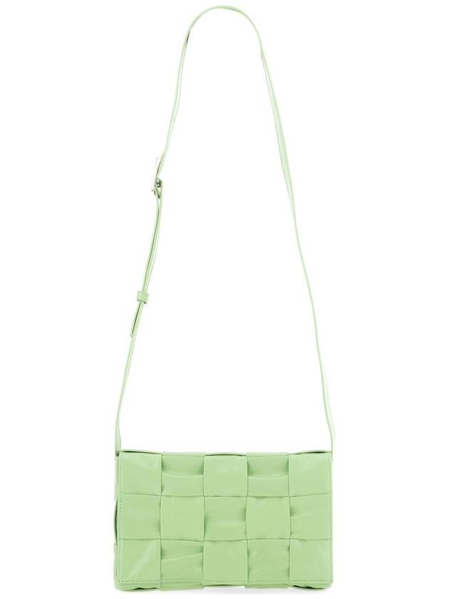 Bottega Veneta Cassette Small Cross Bag Pistachio