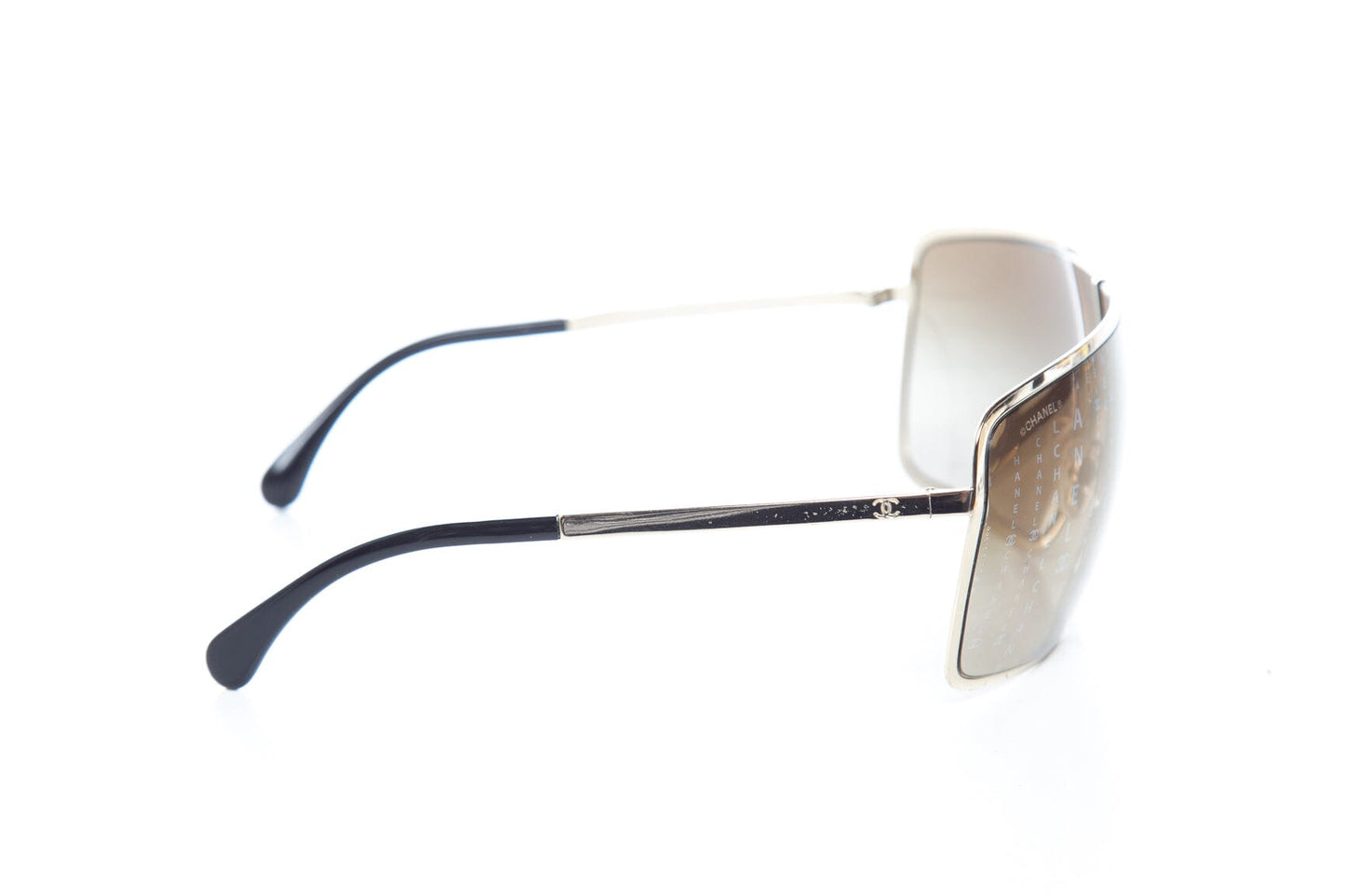 Chanel Gold Matrix Sunglasses