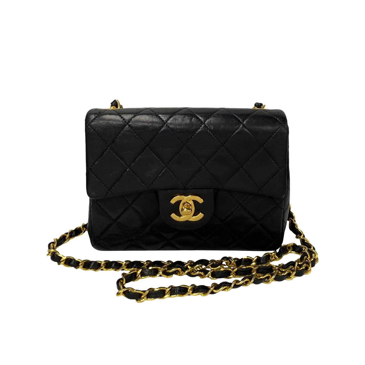 Chanel Mini Classic Single Flap Bag  Leather Crossbody Bag in New Condition