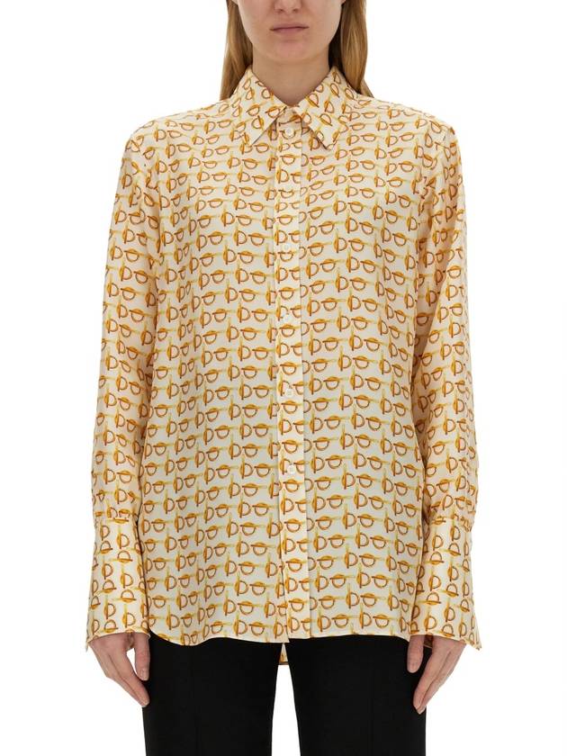 Burberry B silk shirt 8090731