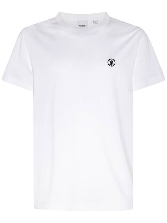 Burberry TB Logo Short Sleeve T-shirt White