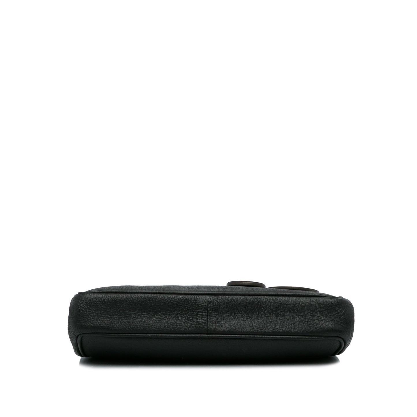 Black Bottega Veneta Mirror Lens Clutch Bag