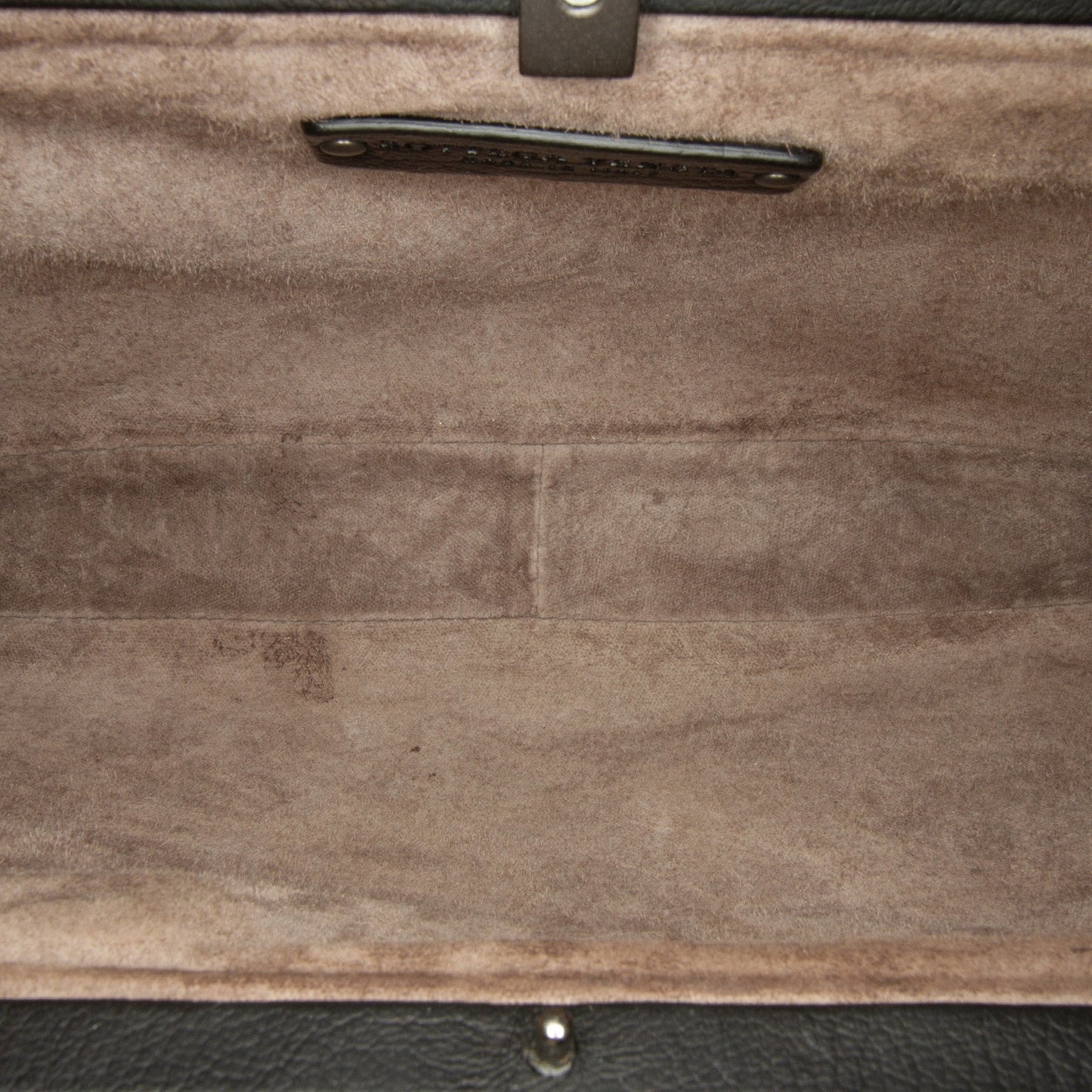 Black Bottega Veneta Mirror Lens Clutch Bag