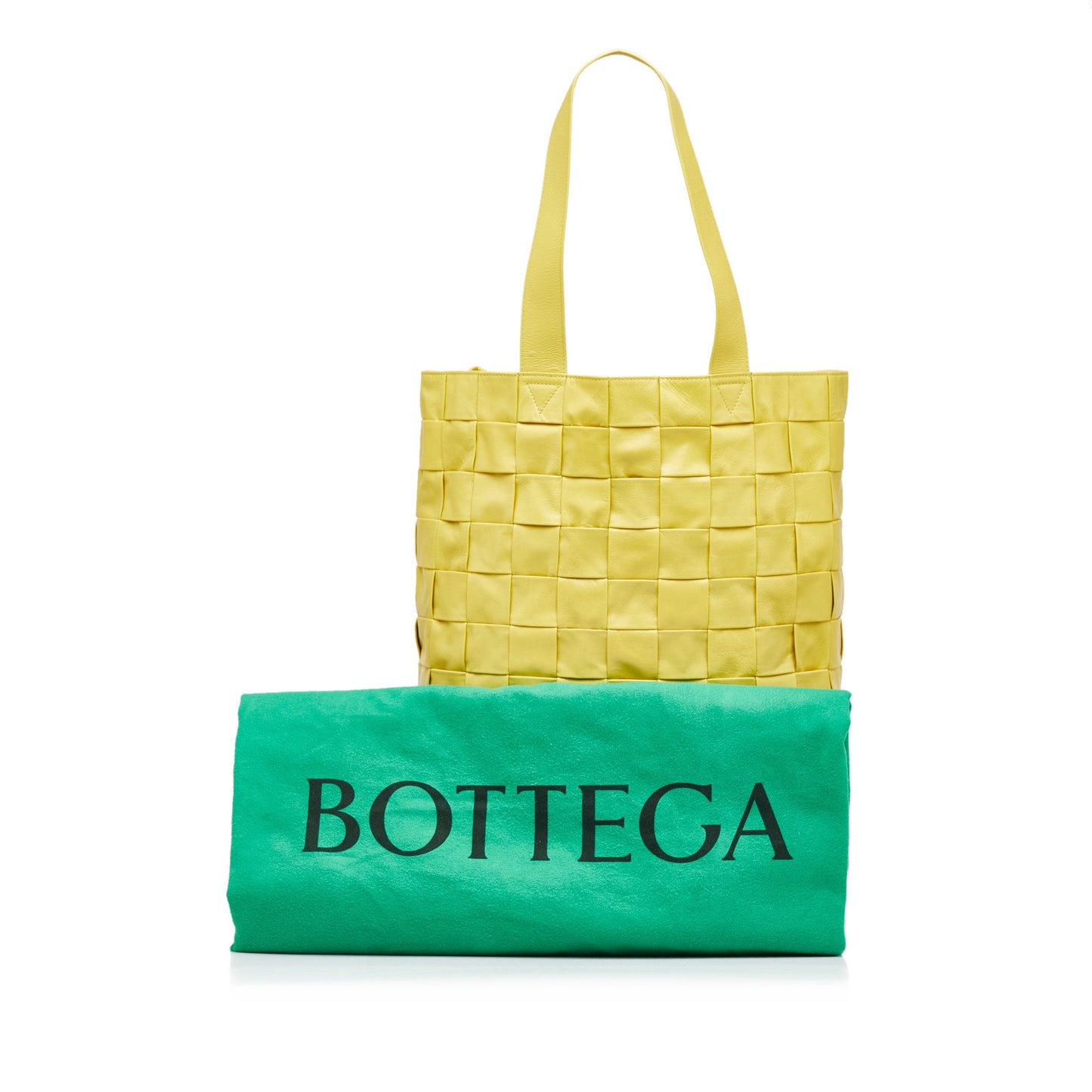 Bottega Veneta Sac Maxi Calfskin Intrecciato Cassette Tote