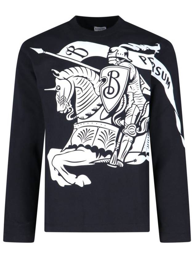 Burberry EKD Long Sleeve T-Shirt Black