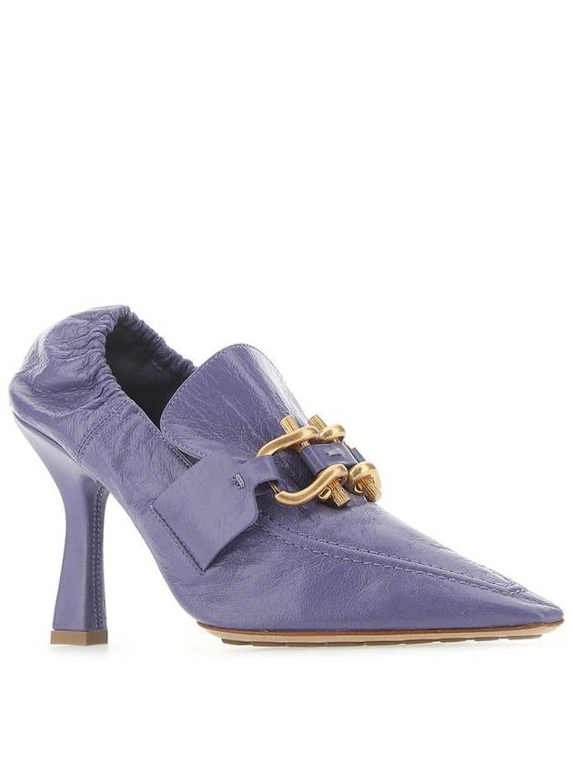 Bottega Veneta Madame Pumps Heel Purple