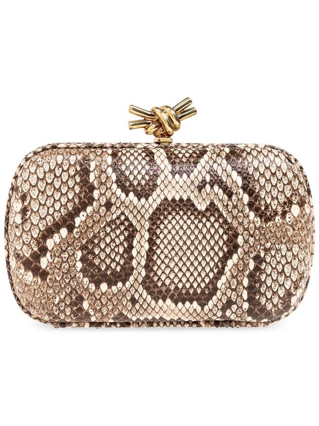 Bottega Veneta Bottega Veneta ‘Knott Small’ Clutch, Women's, Beige