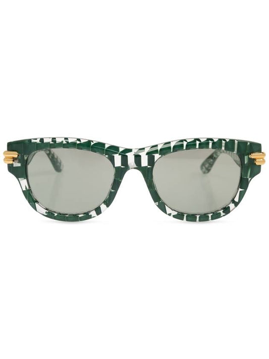 Bottega Veneta Bottega Veneta Sunglasses, Women's, Green