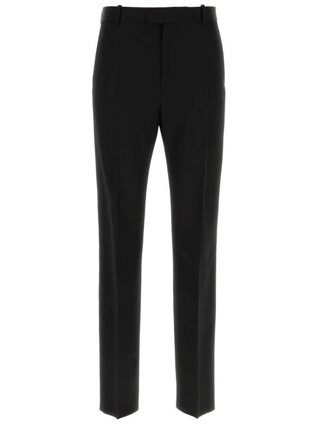 Bottega Veneta Straight Pants 758355 VKIS0 1000 BLACK