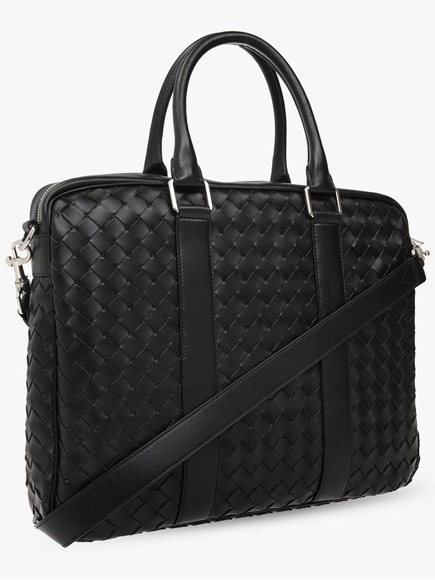 Bottega Veneta Bottega Veneta ‘Classic Intrecciato Large’ Briefcase, Men's, Black