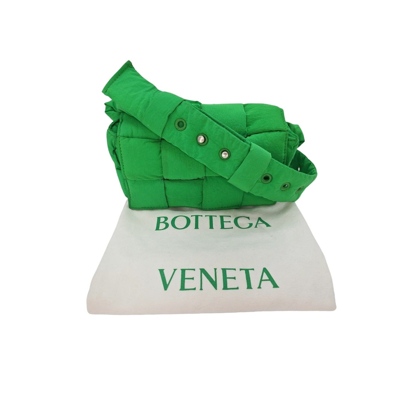 Bottega Veneta Nylon Cassette Small Crossbody Bag