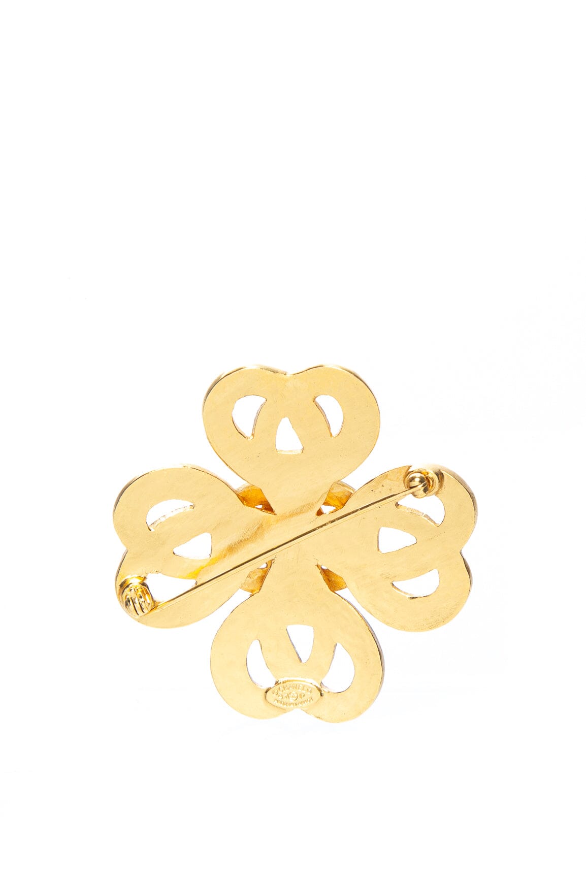 Chanel Vintage 1997 Spring Gold Brooch