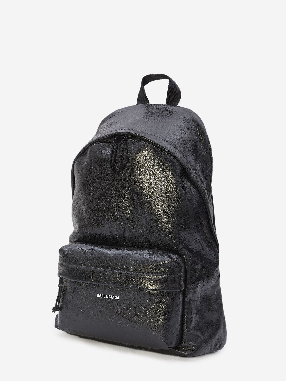 BALENCIAGA Leather Explorer Backpack for Men