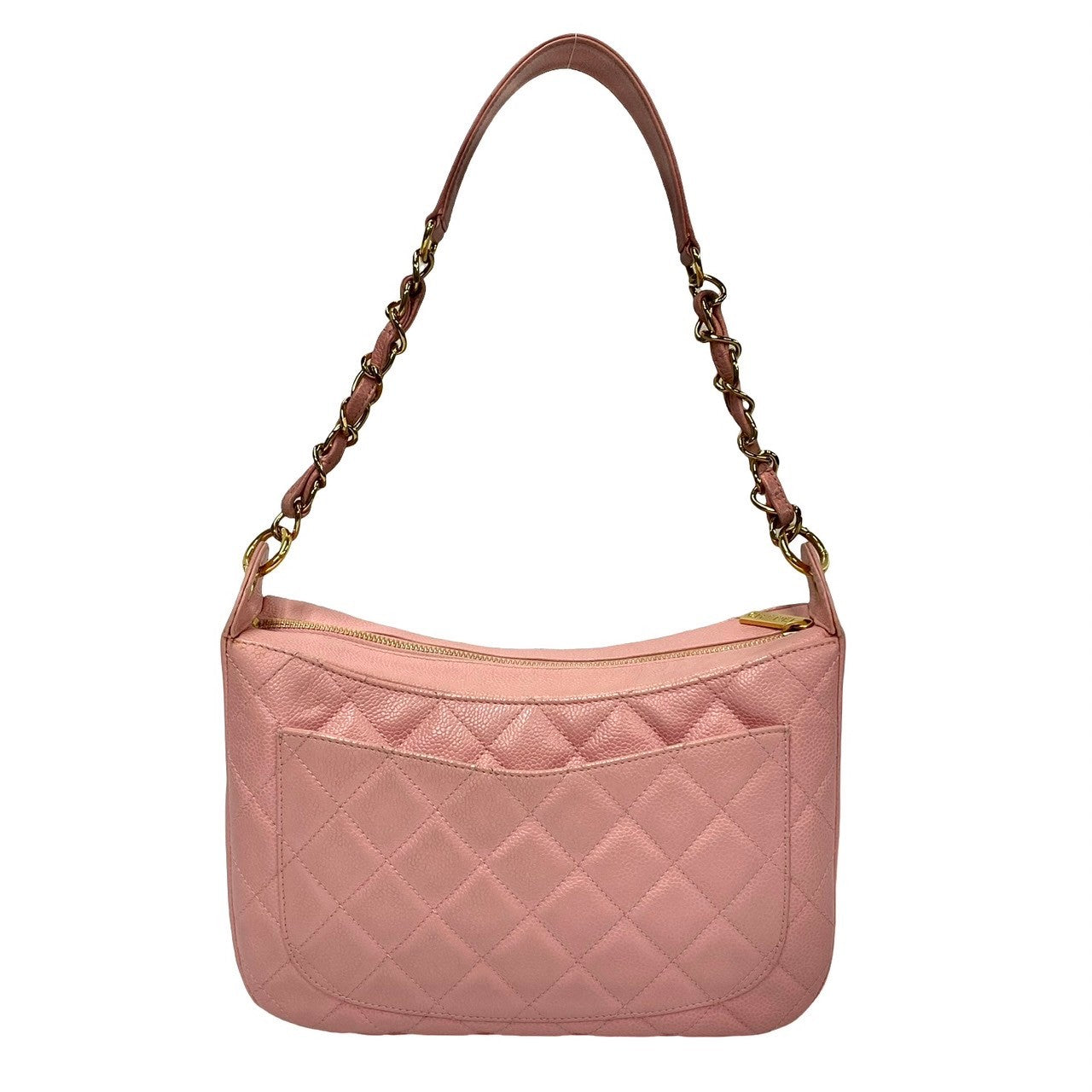 Chanel CC Caviar Timeless Shoulder Bag  Leather Crossbody Bag