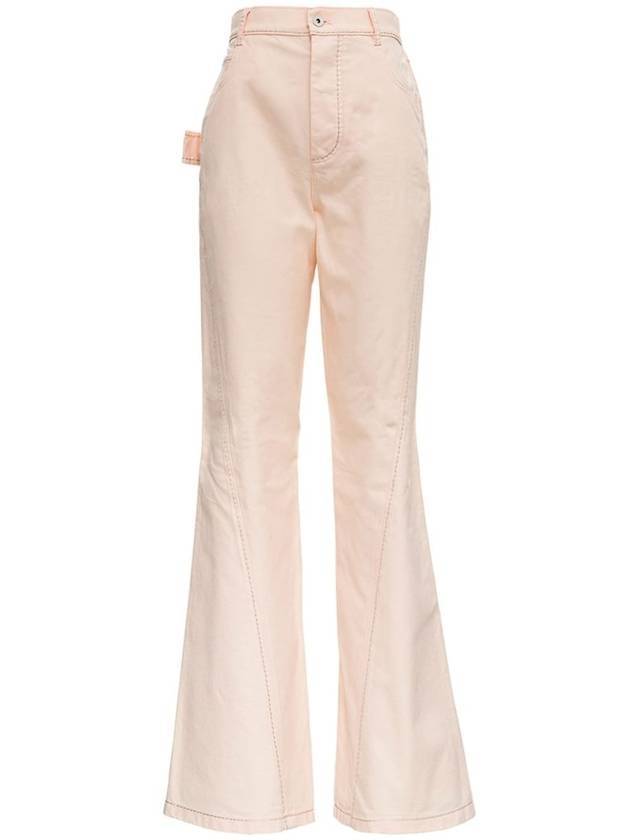 Bottega Veneta straight pants beige