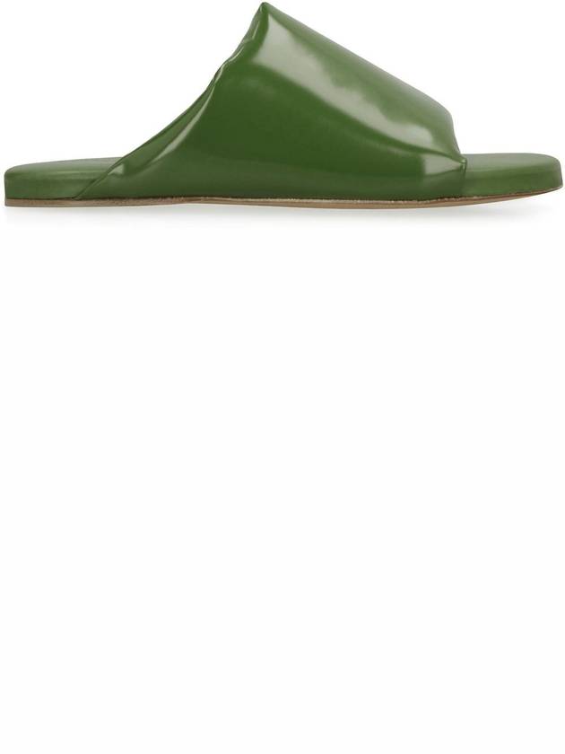Bottega Veneta Cushion Slide Slippers Green