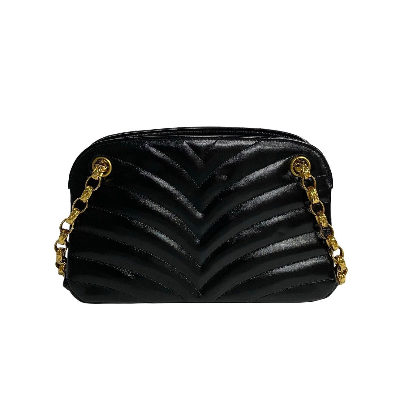 Chanel CC V Stitch Crossbody Bag  Leather Crossbody Bag in New Condition