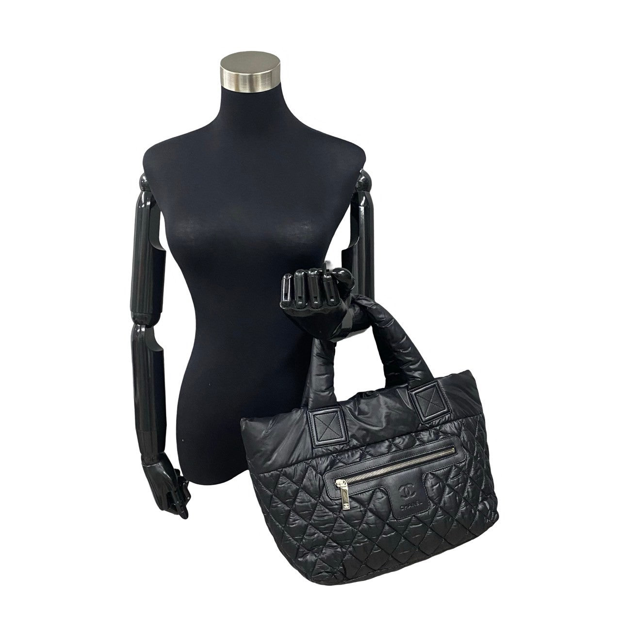 Chanel CC Cocoon Handbag  Canvas Handbag in New Condition