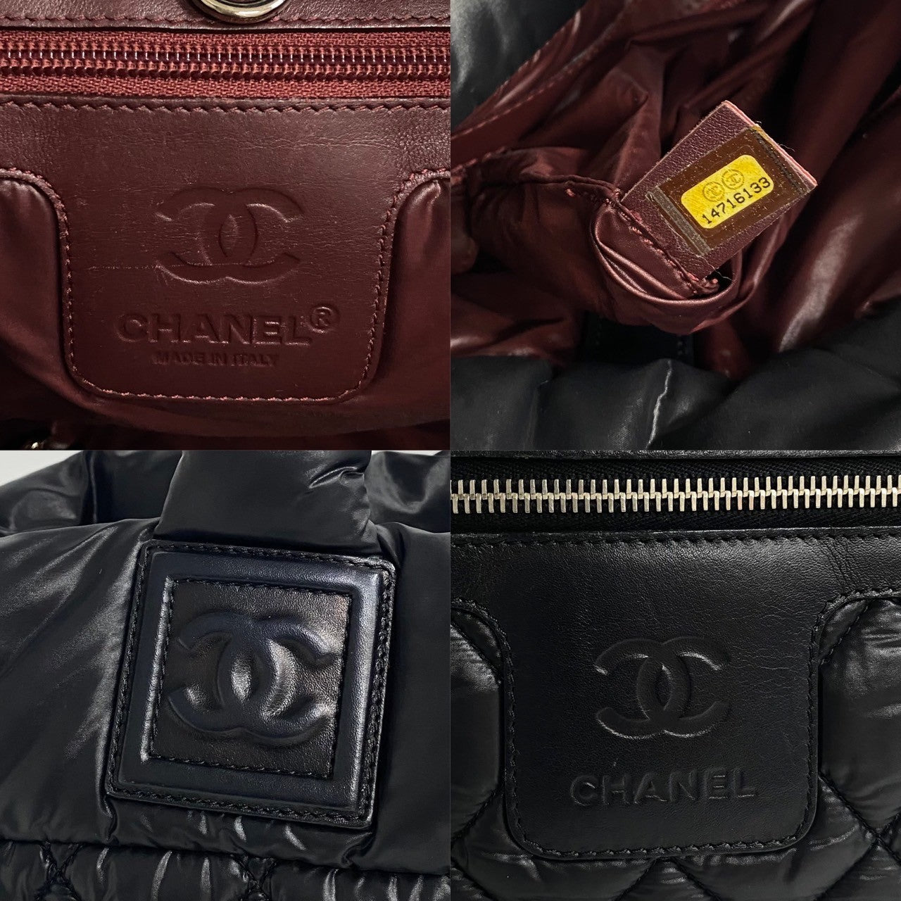 Chanel CC Cocoon Handbag  Canvas Handbag in New Condition