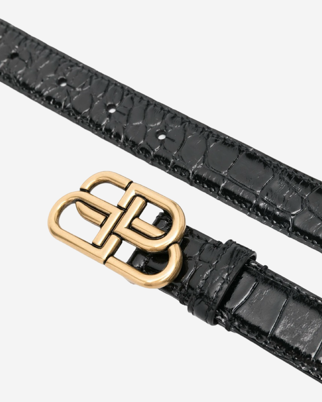 Cinturón Balenciaga Croc