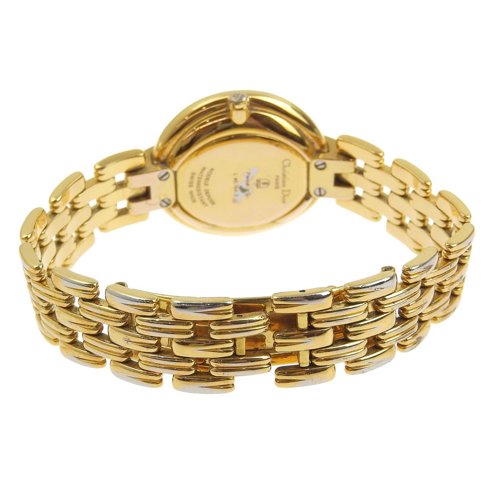 Dior Bagheera Quartz Watch Gold Plated