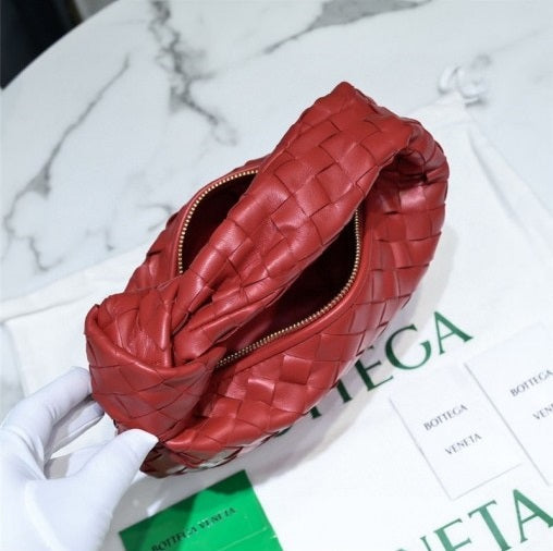 Bottega Veneta mini jodie 28 red lambskin