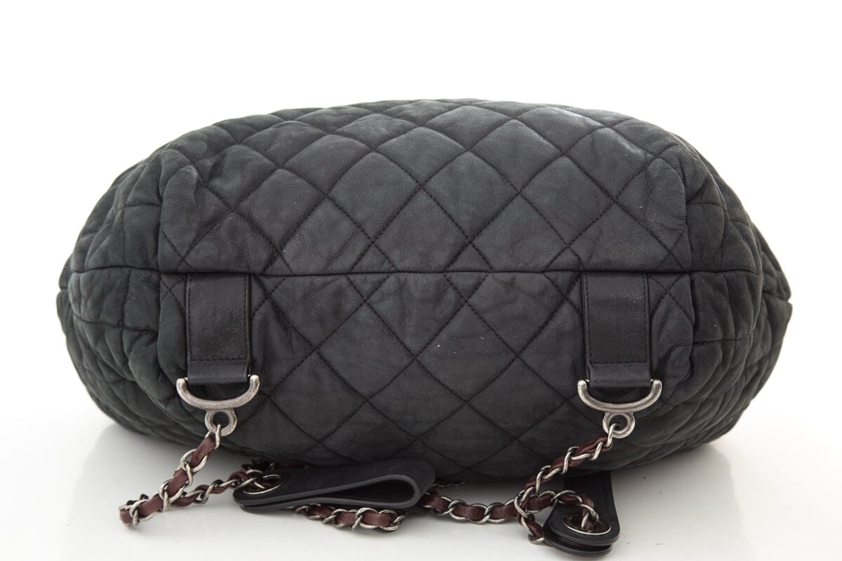 Chanel Black Quilted In The Mix Iridescent Backpack