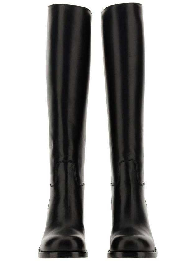 Bottega Veneta Cavallo Cavallo leather long boots black