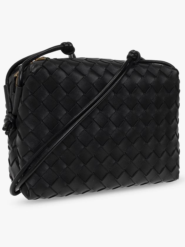 Bottega Veneta Loop Camera Small Cross Bag Black