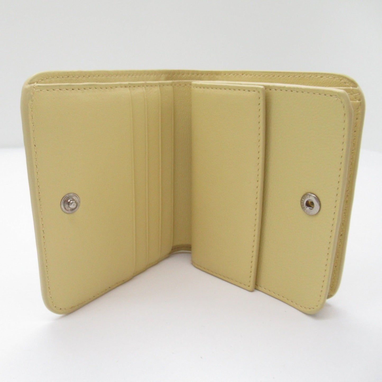 Balenciaga  Leather Middle Wallet (Bi-Fold)