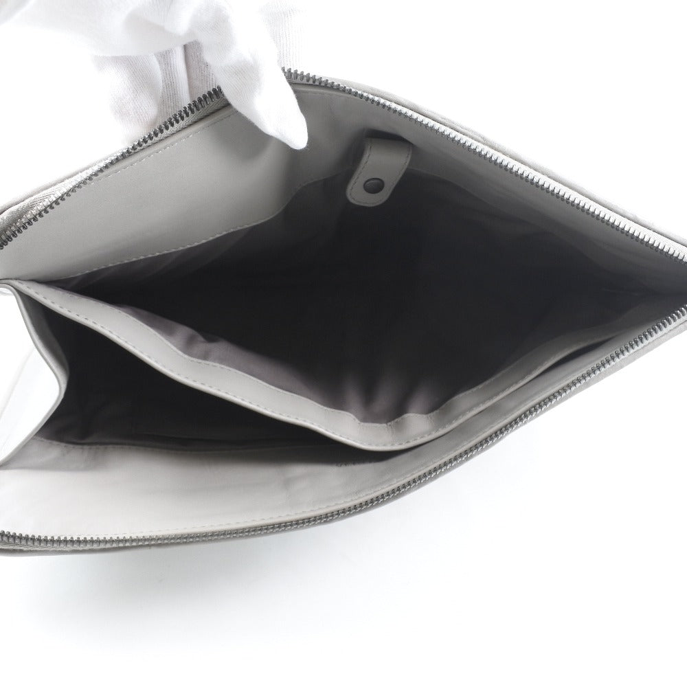 Bottega Veneta Intrecciato Leather Clutch